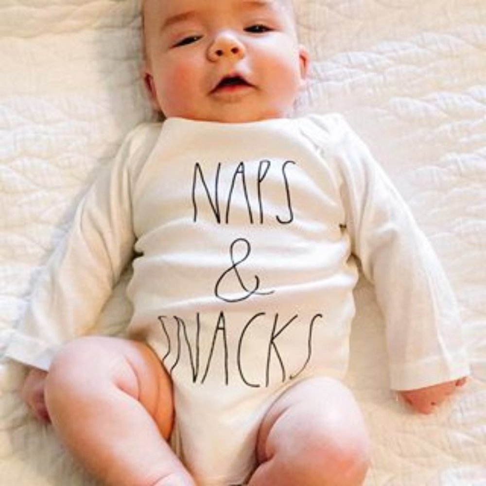 🆕️ RAE DUNN Baby 3pk Short Sleeve Onesie